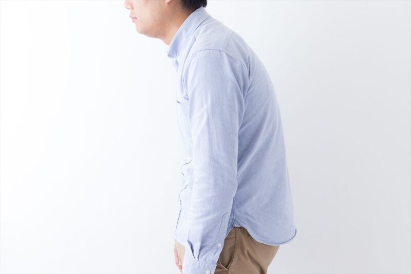 身体のバランスを確認するための撮影